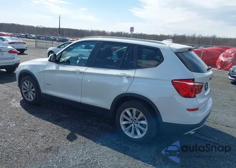 2016 BMW X3 xDrive28I из США, поврежденный, VIN 5UXWX9C58G0D81349